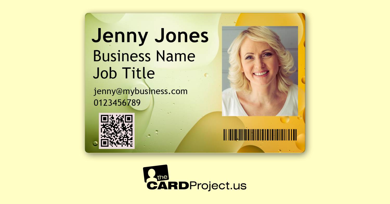 Employee ID Card Double Design 5 (FRONT)